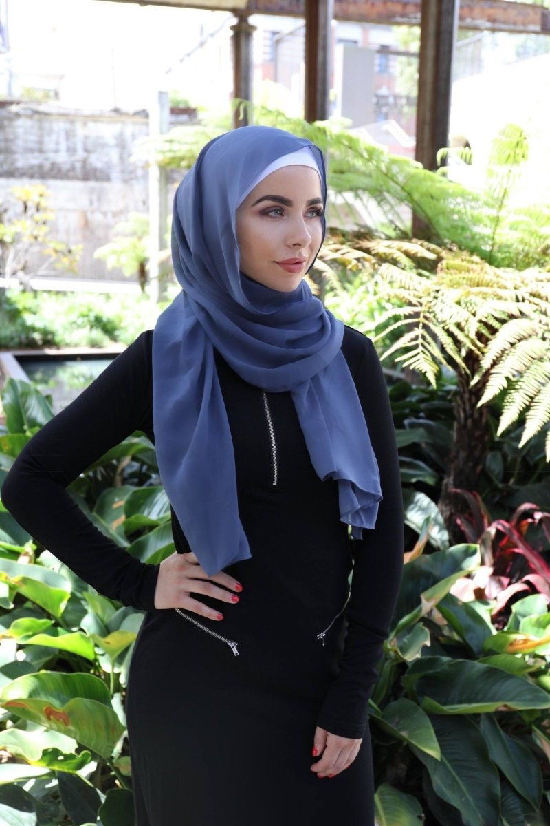 Plain Chiffon Hijabs | Divinity Collection