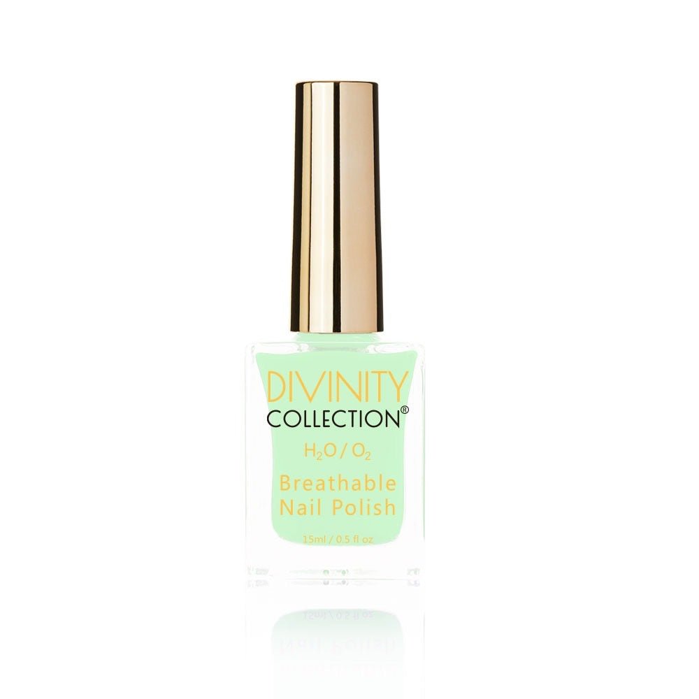 Mint Tea — one of three 15 ml polishes in the Pastel Escape trio