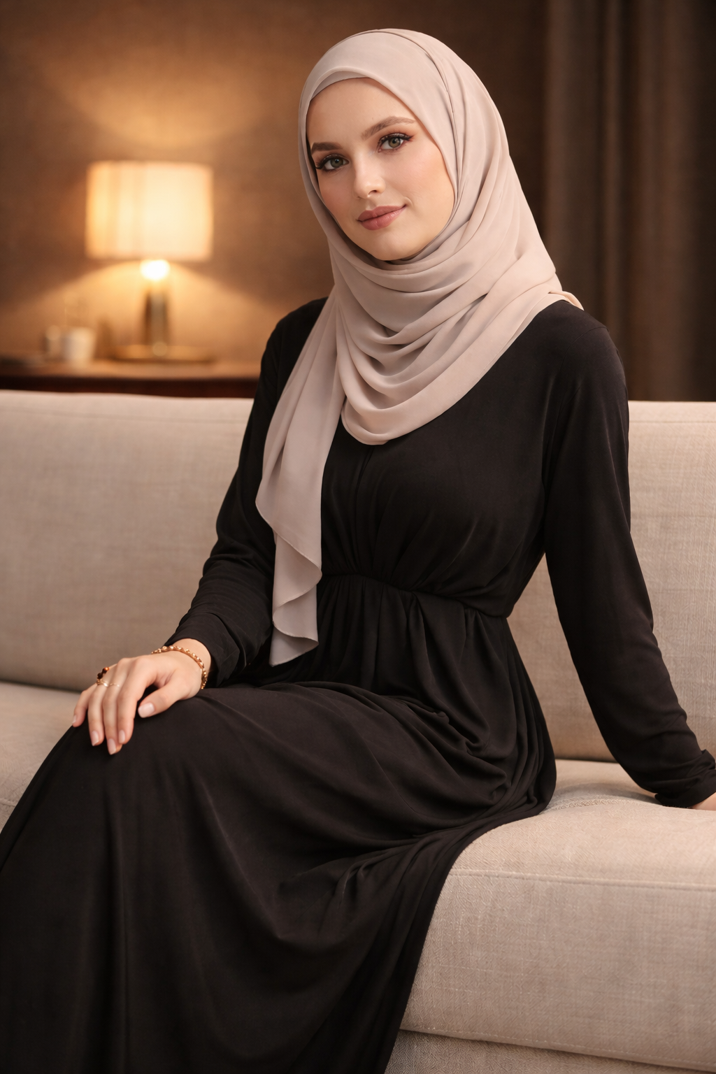 The Essential Ruched Maxi – Black