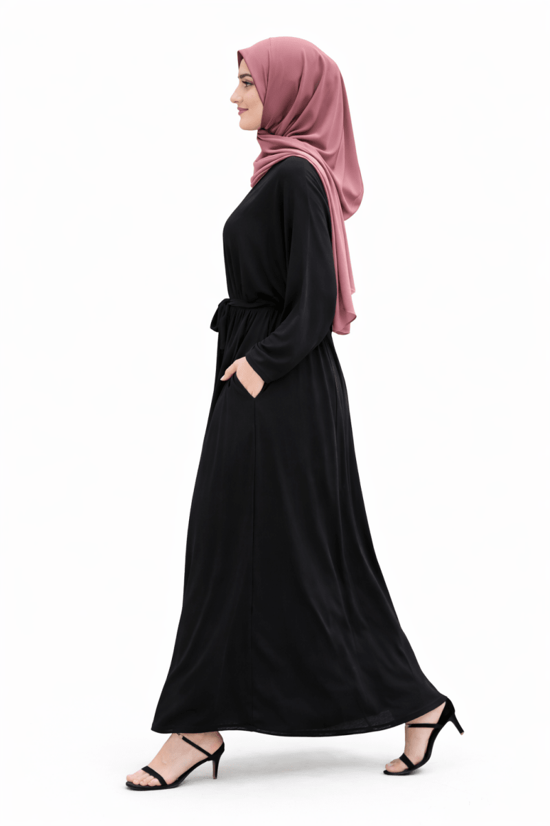 The Essential Batwing Maxi Dress – Black - Divinity Collection