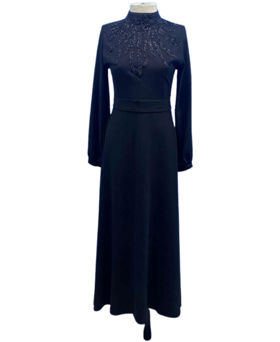 Black Jewel Dress - Divinity Collection