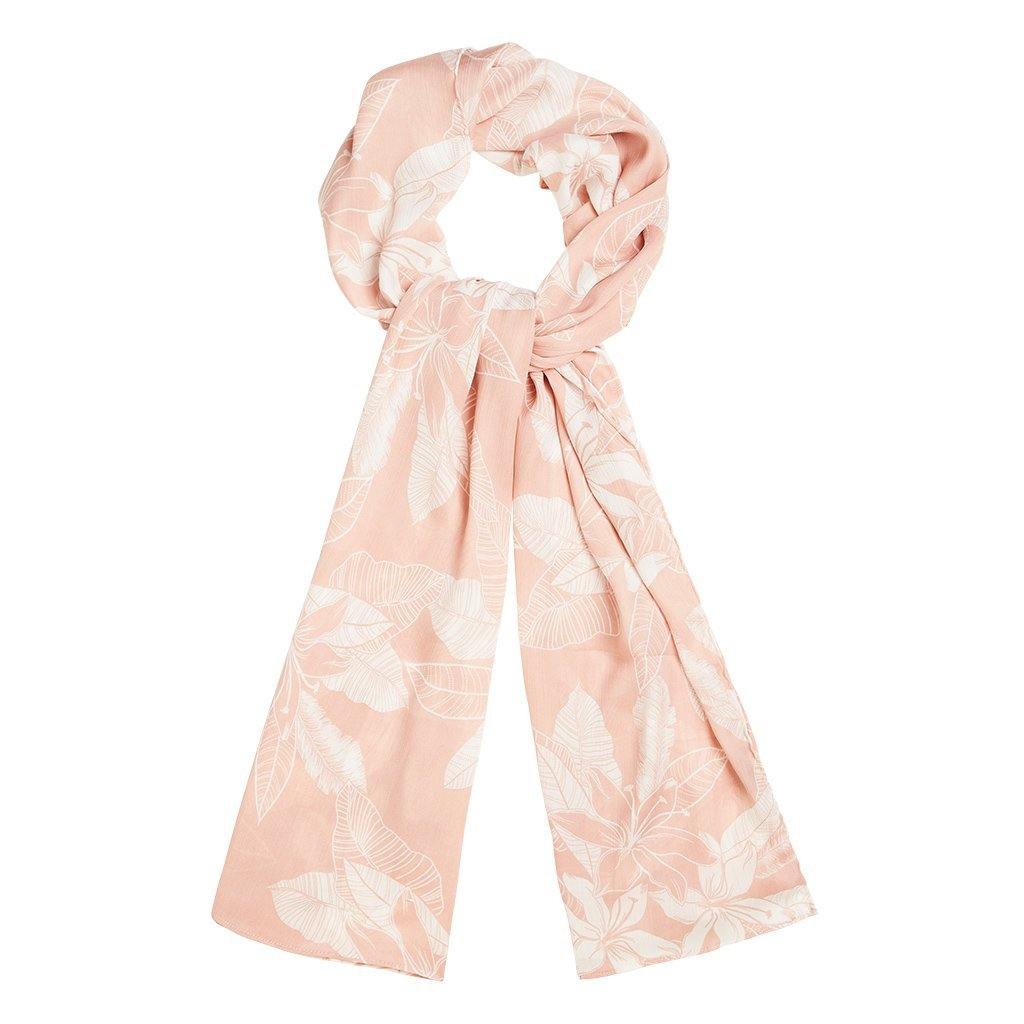 Dusty Pink Feather Hijab - Divinity Collection