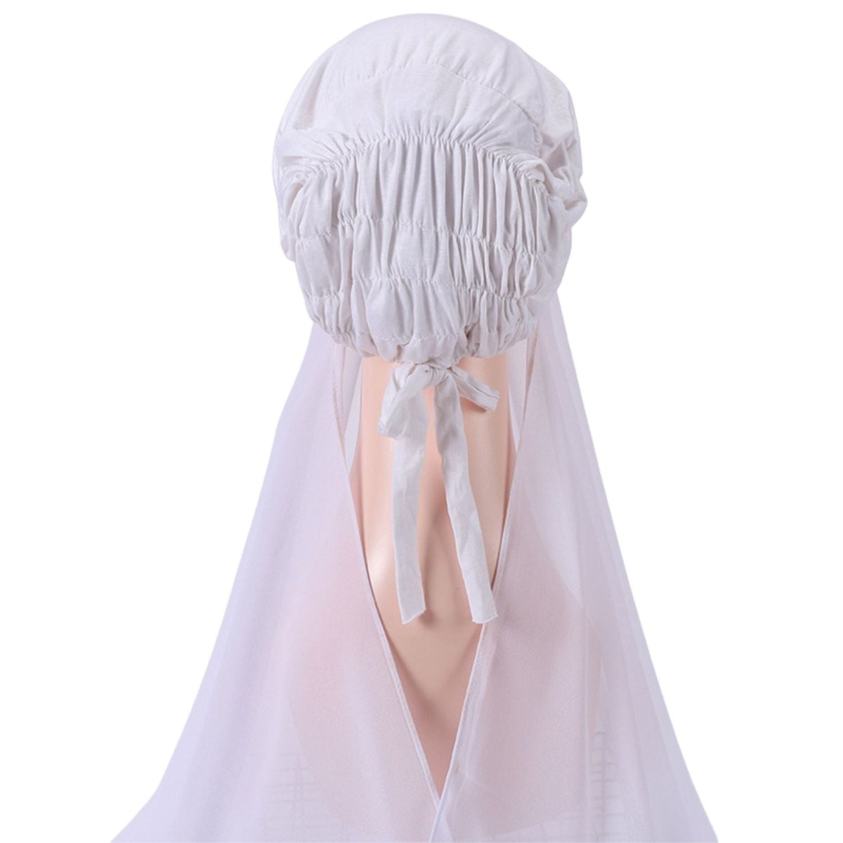Instant Chiffon Hijab - White - Divinity Collection