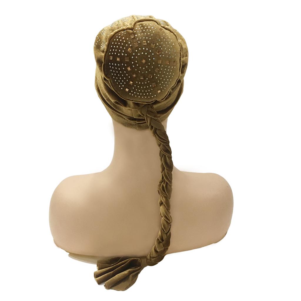 Layla Turban Cap - Olive - Divinity Collection