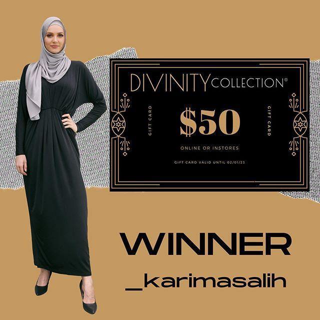 Comgratulation🌹Winner is @_karimahsalih . Another... - Divinity Collection