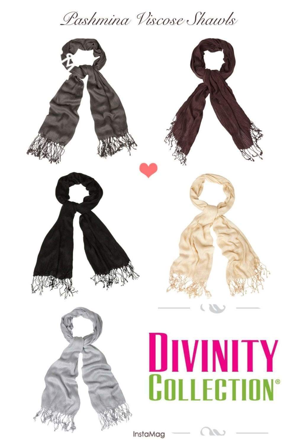 Fringe Shawls - Divinity Collection