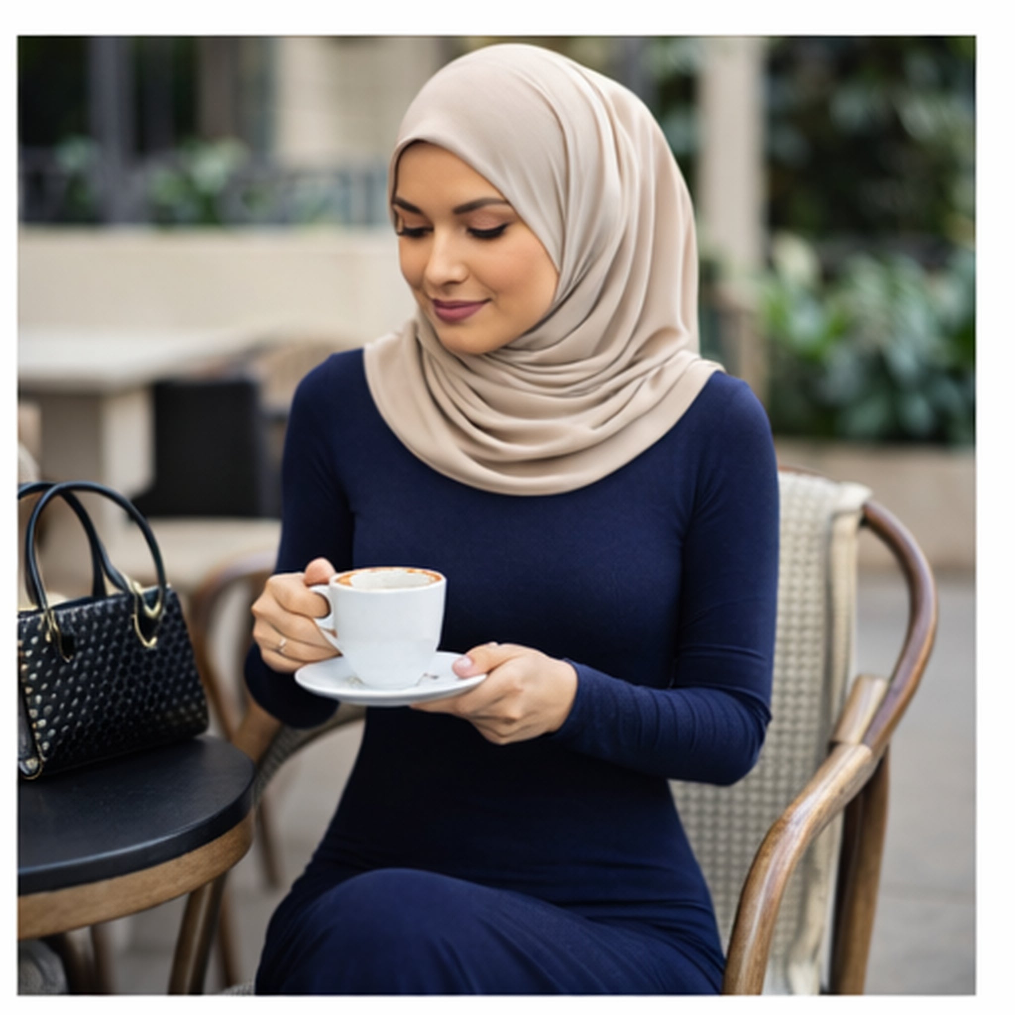 Body Dress Maxi Jersey New Fabric Modal - Navy