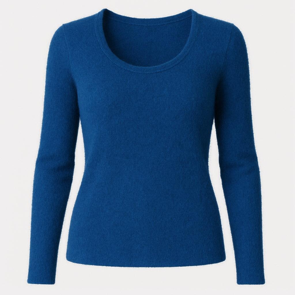 Woollen Feel Body Top - Dark Teal