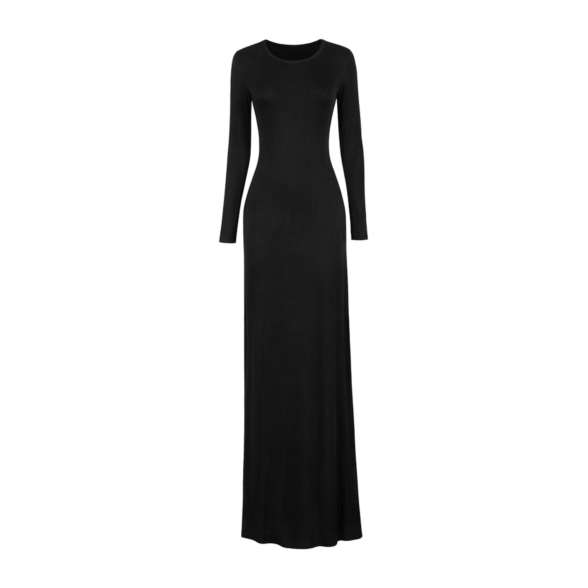 Body Dress Maxi Modal Jersey | Black
