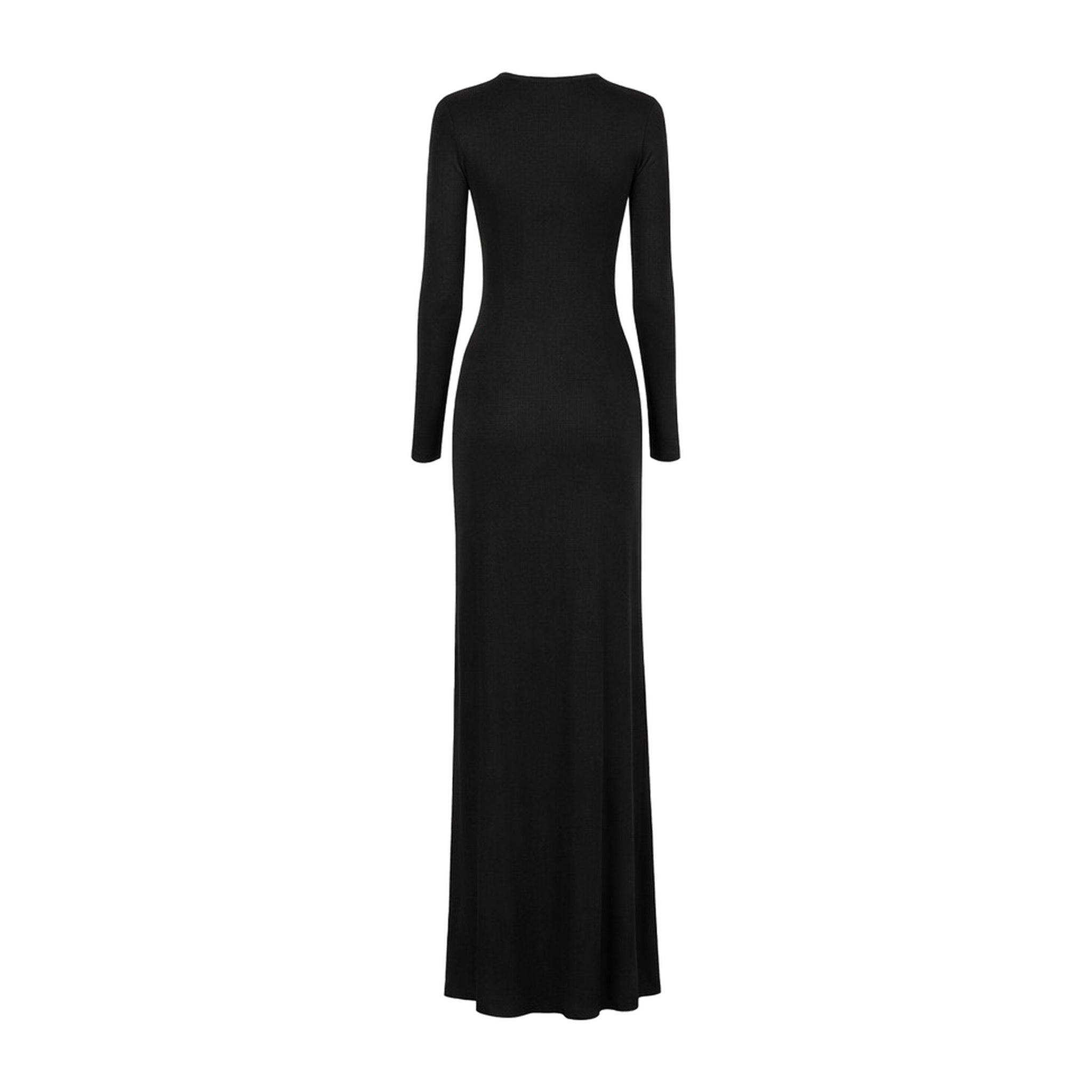 Body Dress Maxi Modal Jersey | Black