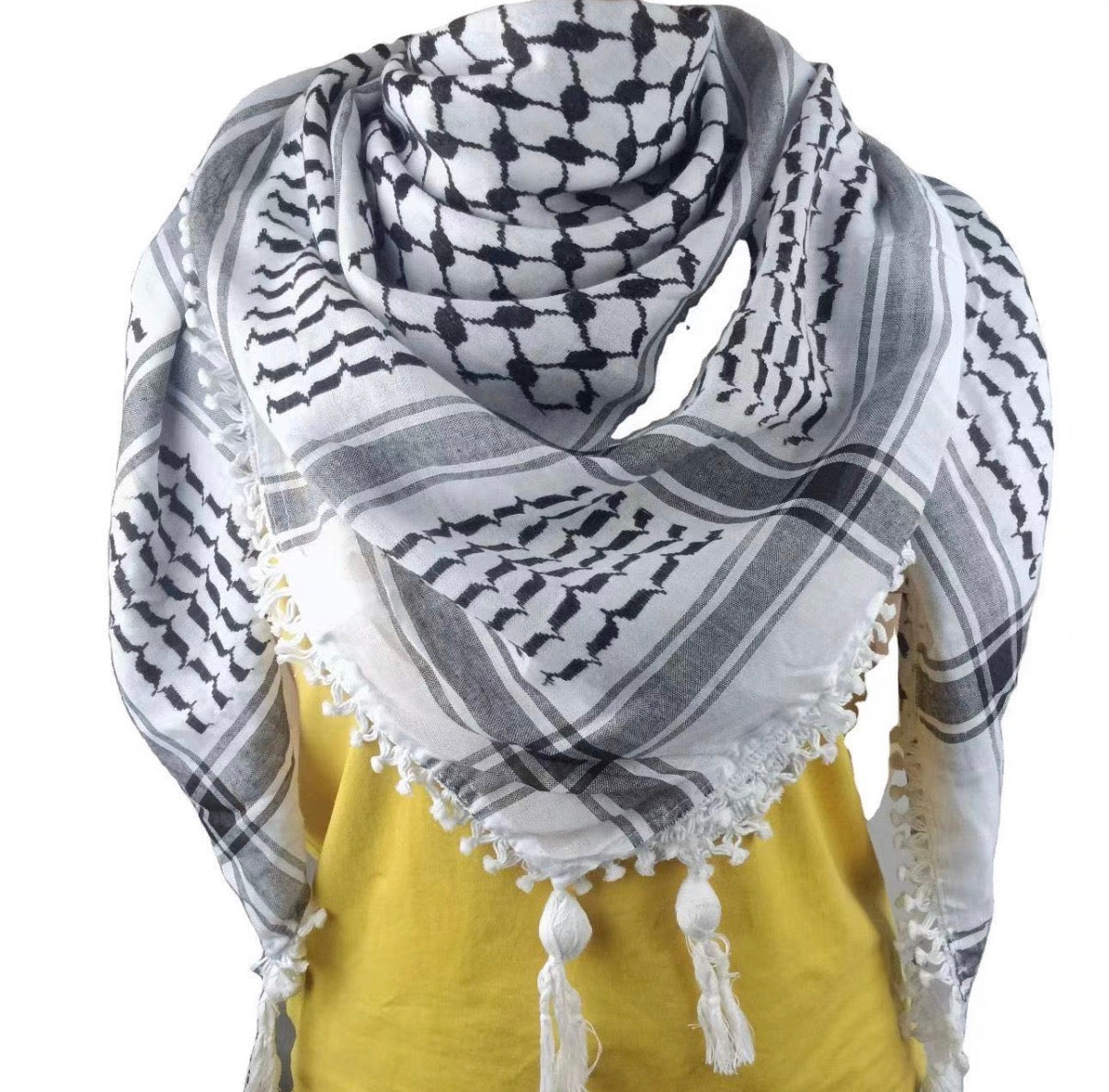 Palestinian Kufiya / Keffiyeh PLO Shemagh Scarf