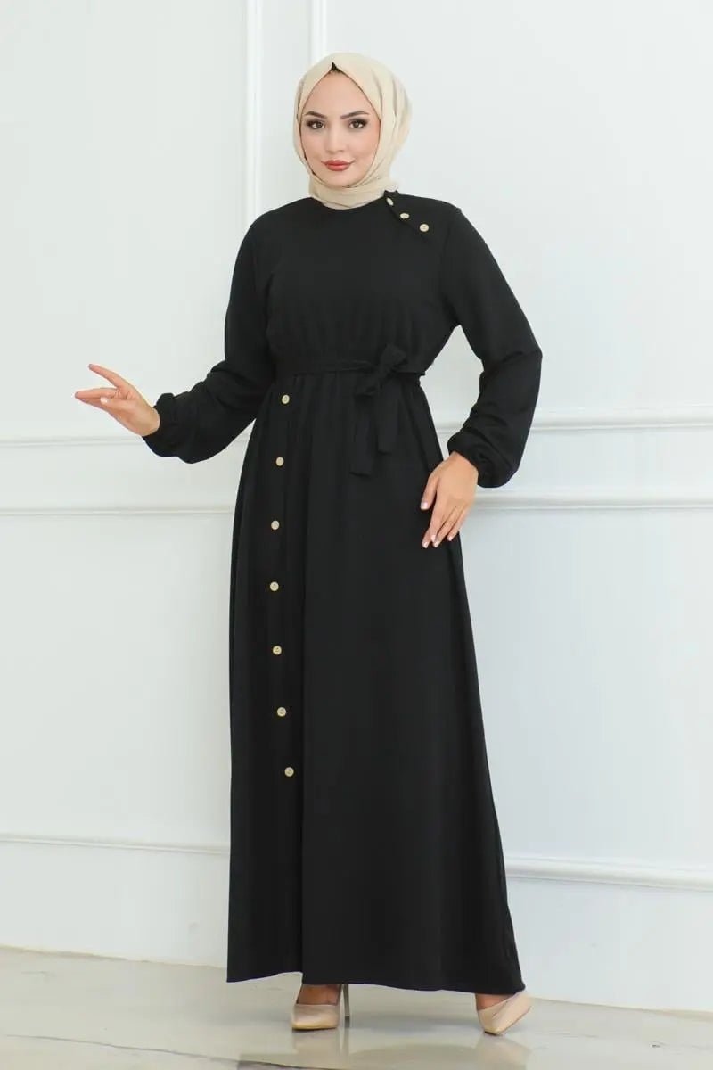 Accent Dress - Black - Divinity Collection