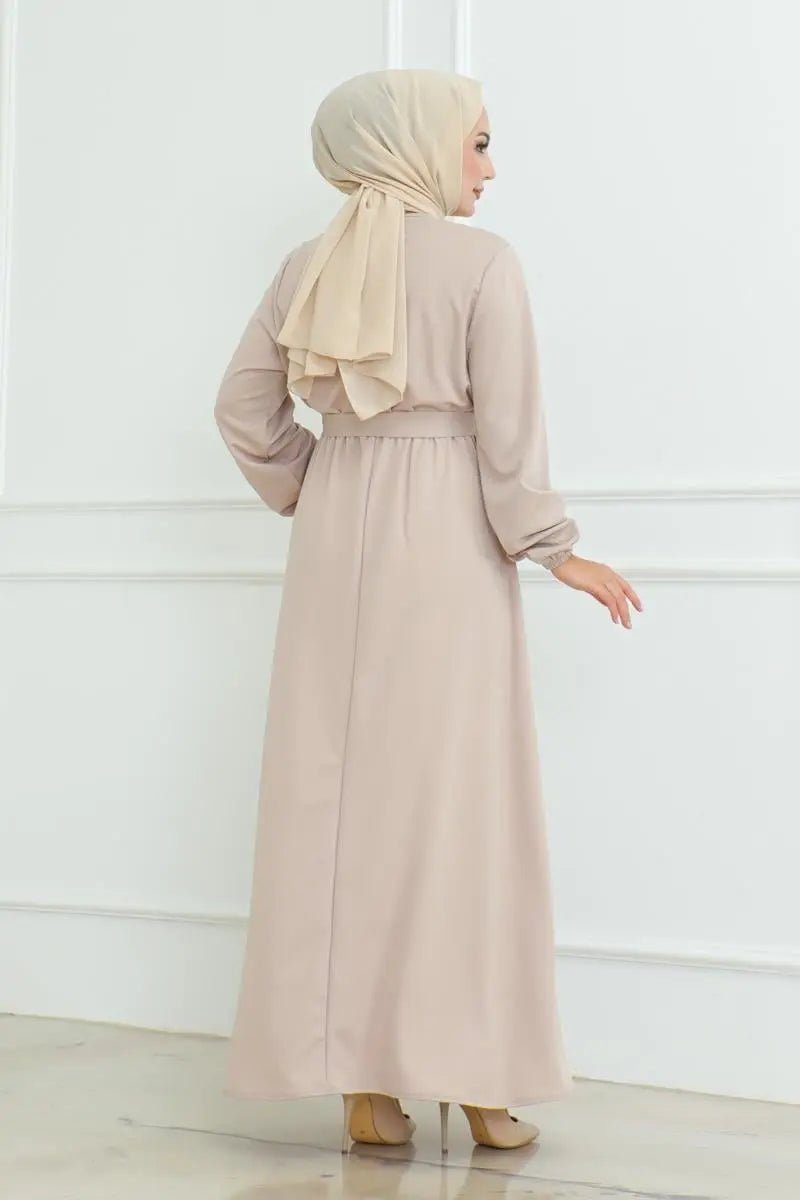 Accent Dress - Nude - Divinity Collection