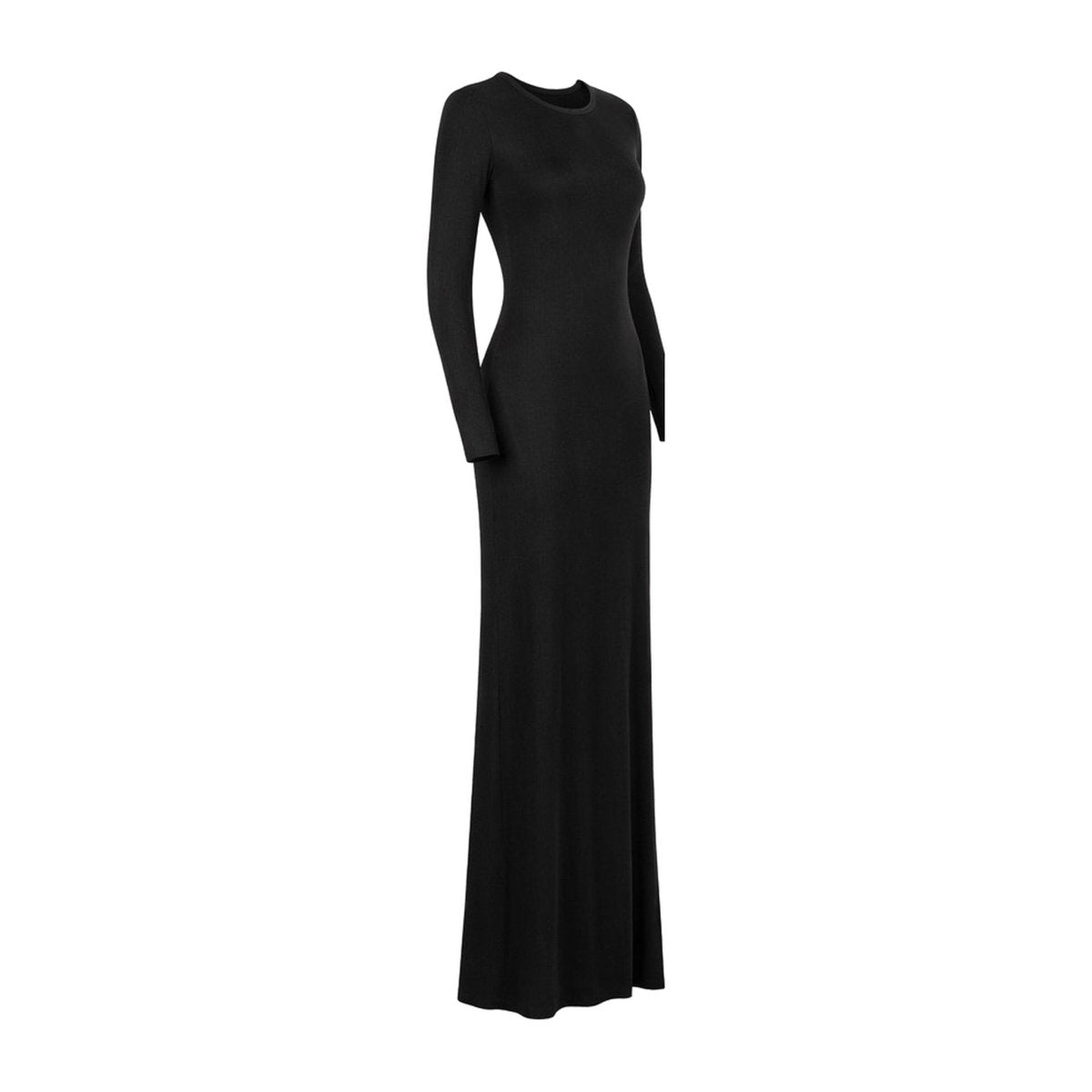Body Dress Maxi Modal Jersey | Black - Divinity Collection