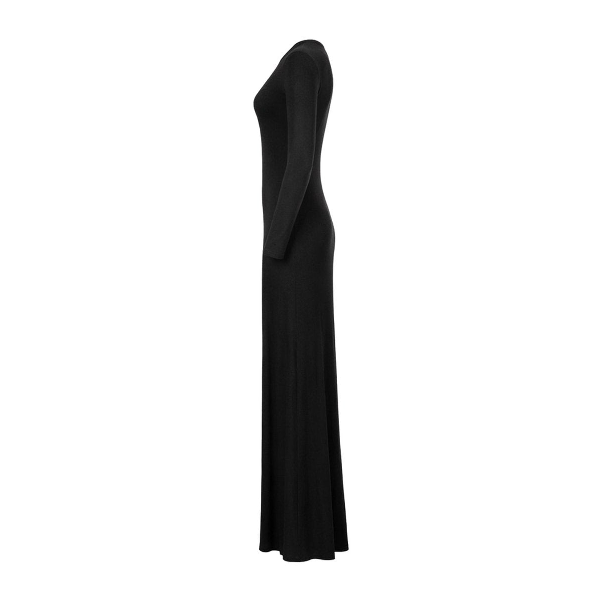 Body Dress Maxi Modal Jersey | Black - Divinity Collection
