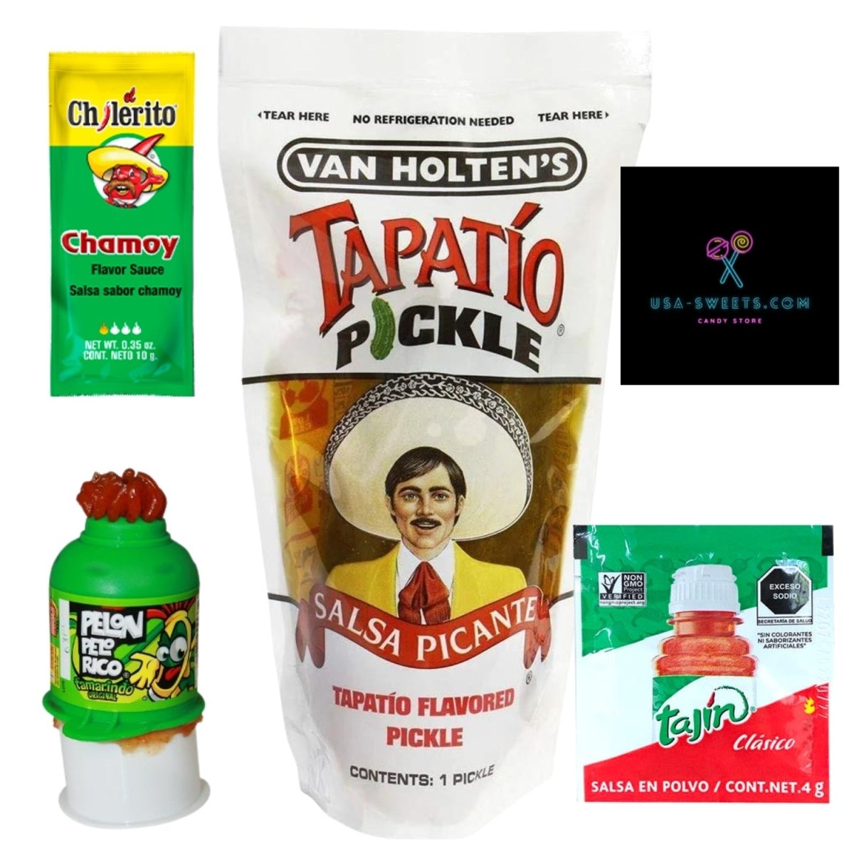 Deluxe Chamoy Tapatio Pickle DIY Pack - Divinity Collection