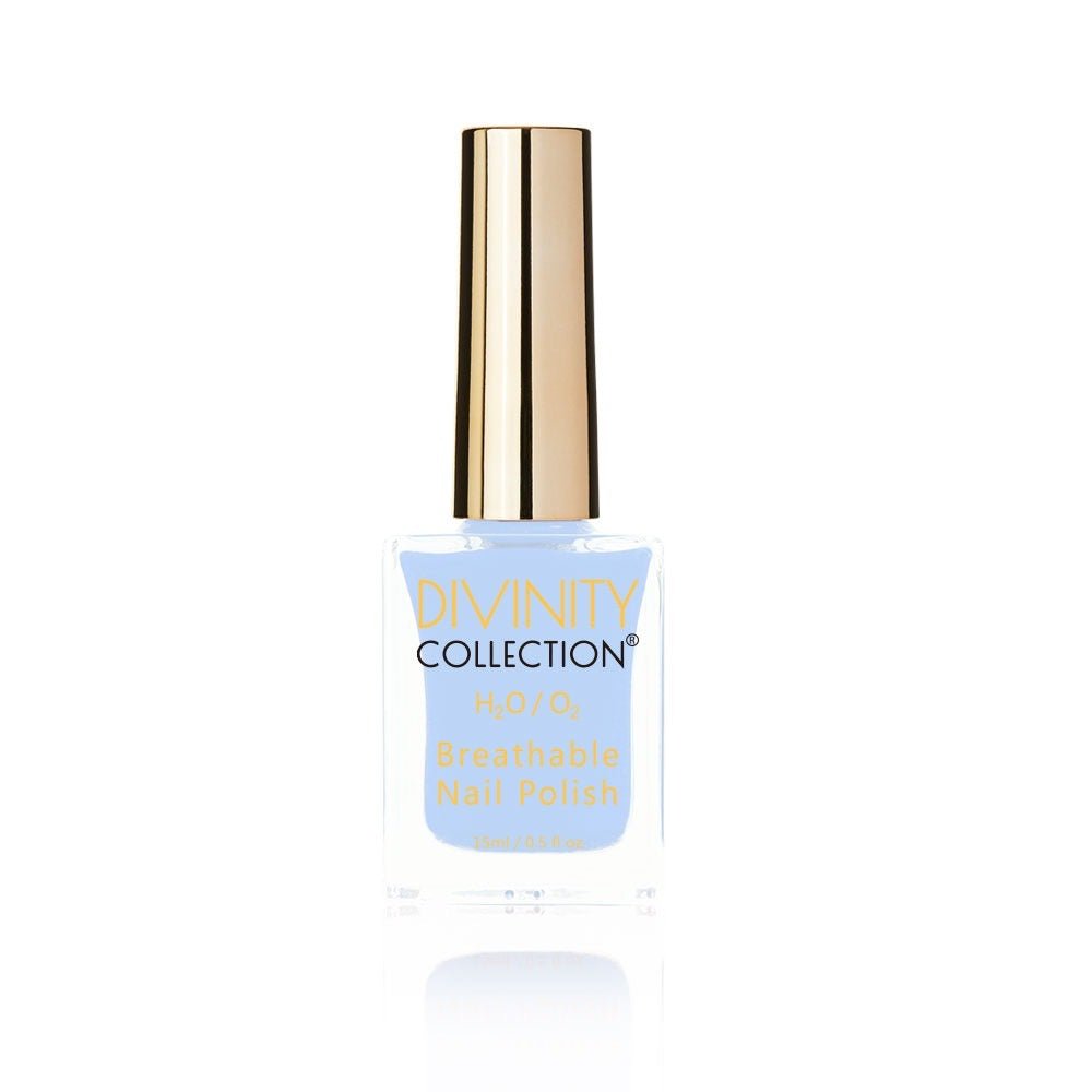 Divinity Collection Breathable Halal Nail Polish - Powder Blue - Divinity Collection
