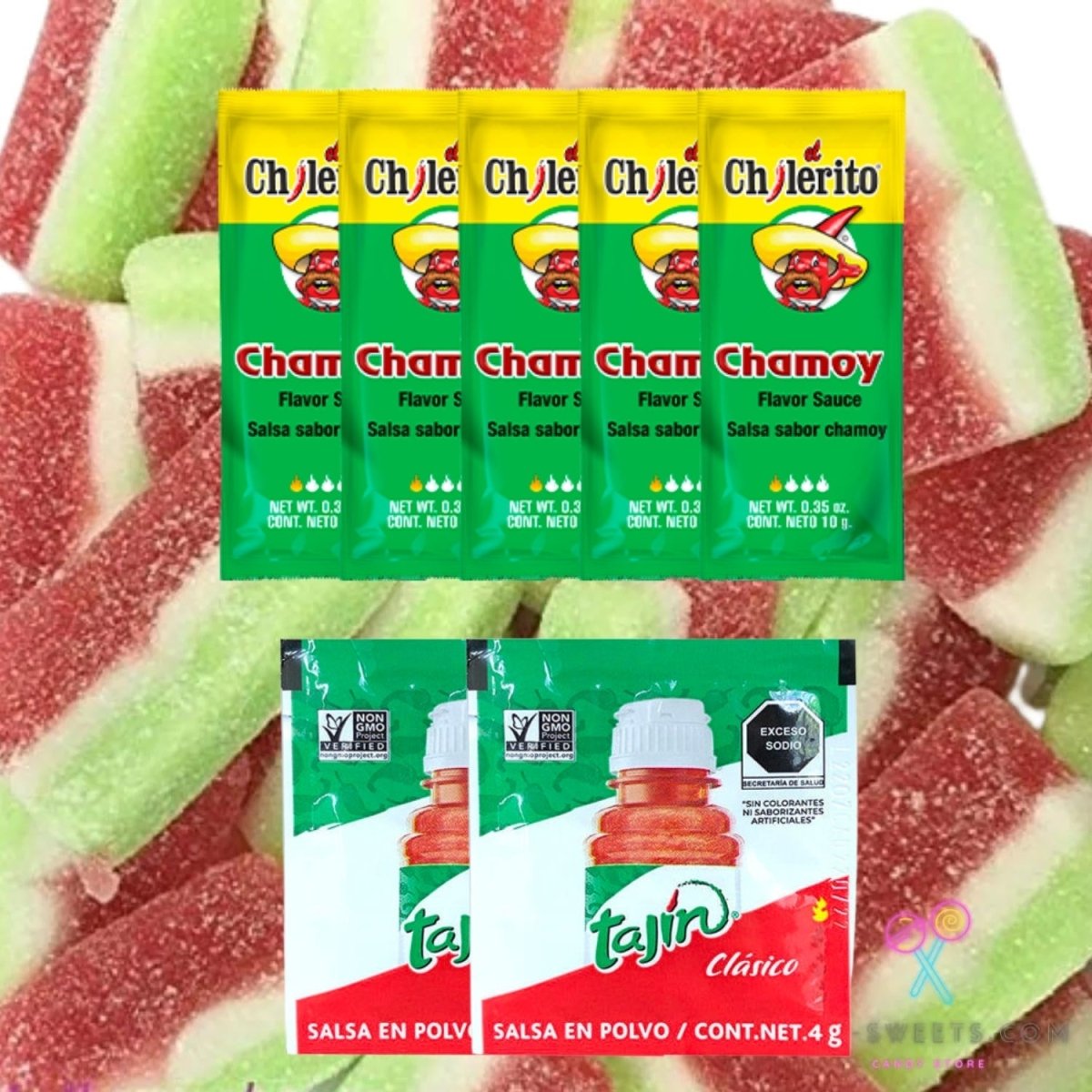 DIY Chamoy & Tajin Gummy Watermelon Slices Pack - Divinity Collection