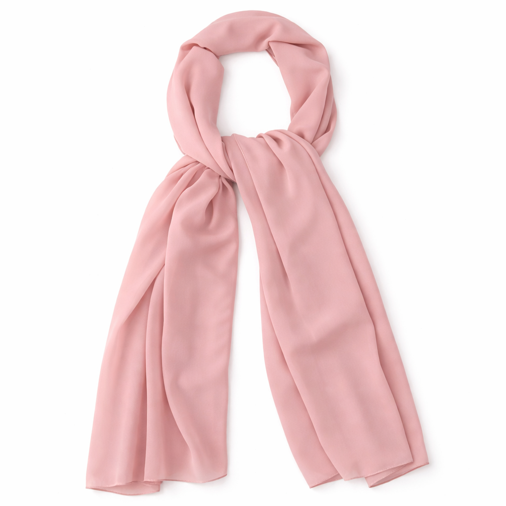 Dusty Pink Chiffon, Cap & Nail Bundle