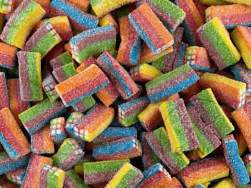 Rainbow Sour Bricks- Damel 200g - Divinity Collection