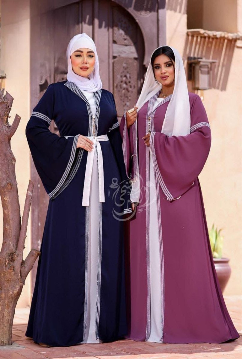 Royal Abaya - Turquoise - Divinity Collection