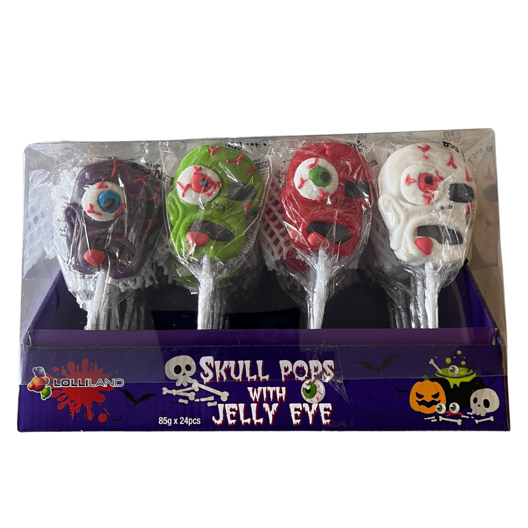 Skull Pops with Jelly Eyes - Divinity Collection