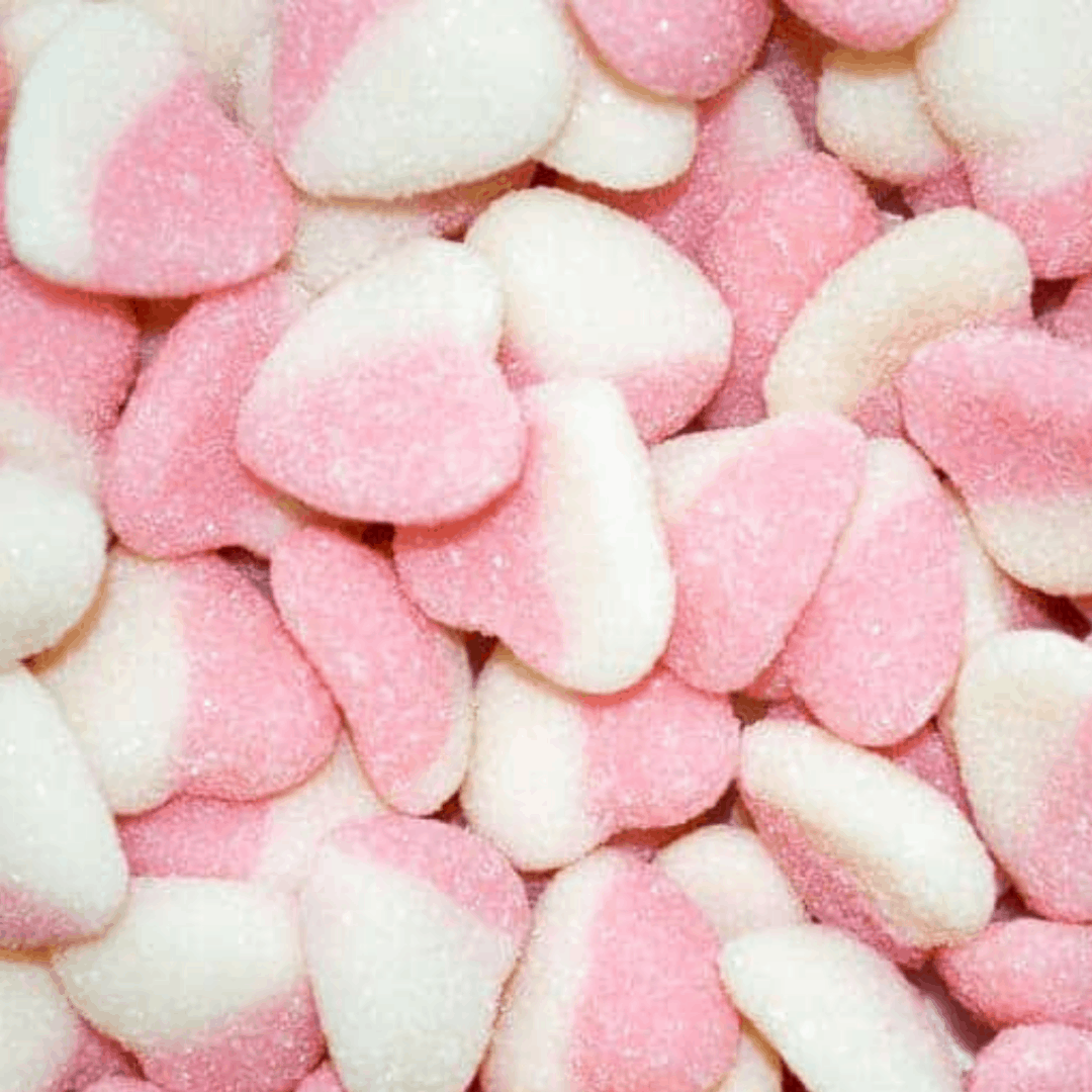Sour Strawberry Hearts - Lolliland 200G - Divinity Collection