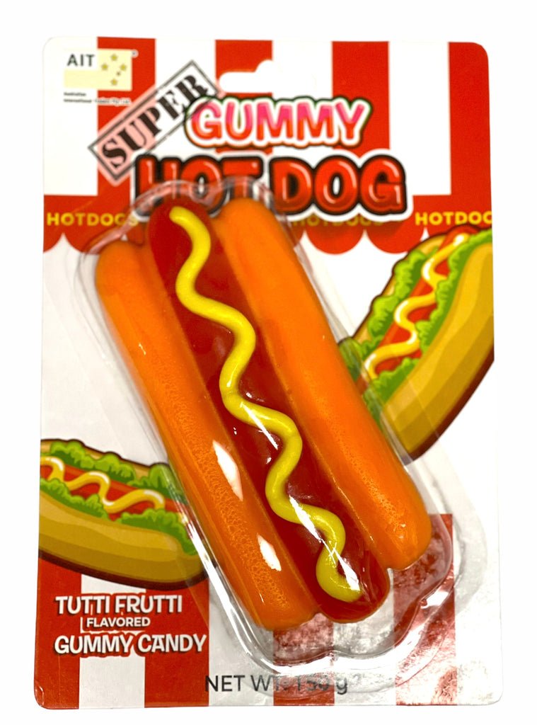Super Gummy Giant Hot Dog 150G - Divinity Collection