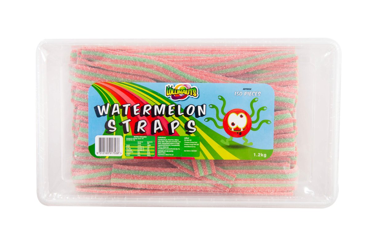 Watermelon Sour Straps - Lollinauts 200G - Divinity Collection