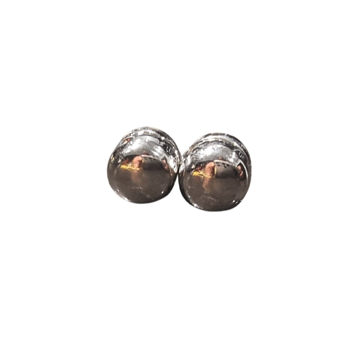 2 Pairs Magnetic Hijab Metallic Pins - Silver - Divinity Collection