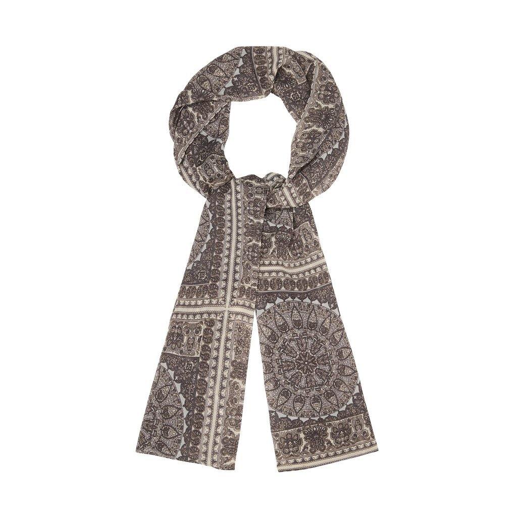 Grey and Cream Marrakesh Hijab - Divinity Collection