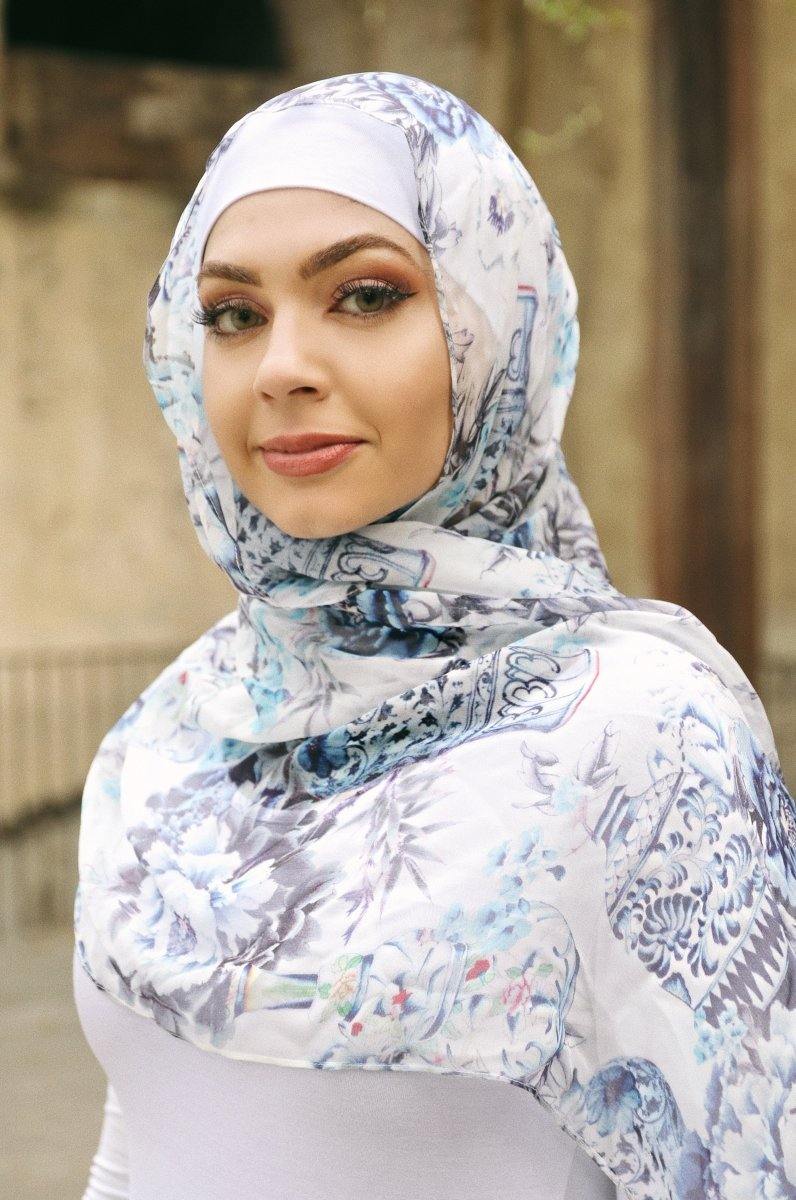 Paradise Silk Hijab - Divinity Collection