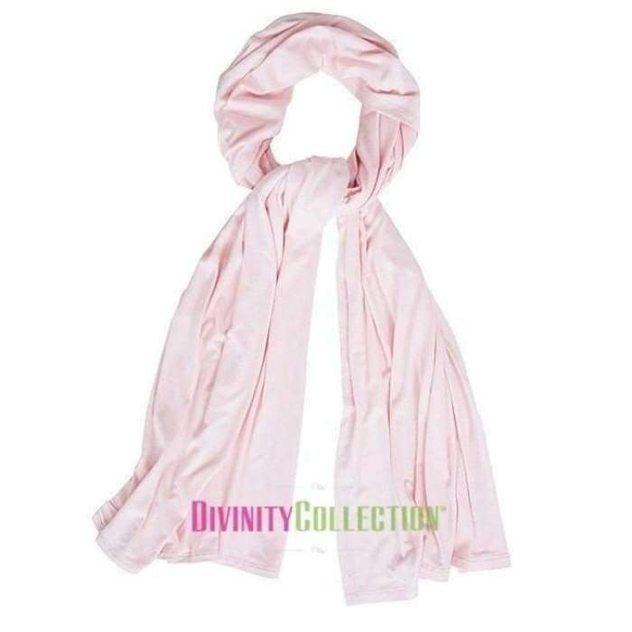 Premium Blush Cotton Jersey Hijab - Divinity Collection