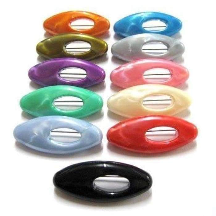 White Japanese Hijab Safety Pins 1 Piece - Divinity Collection